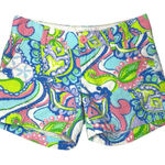 Lilly Pulitzer Shorts Size 0 Pink Green Callahan Conch Republic Beach Coastal Photo 0
