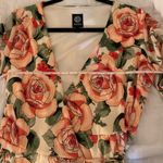 Bobeau High Low Large Floral Print Wrap Dress Size XS Photo 4