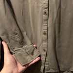 Old Navy  Olive Green Button-Up Shirt Photo 2