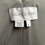 Anthropologie Wedding BHLDN SACHIN + BABI Tansy Green Wrap Gown Dress Size 6 Photo 4