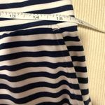 Lands' End  Navy and White Striped Capris Photo 6