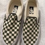 Vans  Slip-On Checkered Green 10.5 Photo 0