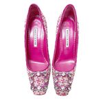 Manolo Blahnik Vazza 105 Tweed Pumps Photo 6