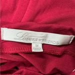 Lovers + Friends  Burgundy Red Faux Wrap Mini Skirt Womens M Coquette Photo 5