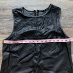 Banana Republic  Faux Leather Ponte Tank Top S Photo 5