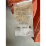 Carhartt Salmon & Yellow Crew Neck Logo T-Shirt Short Sleeve EUC Sz Sm Cotton Photo 5