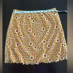 Urban Outfitters  Floral lettuce hem Skirt Sz M boho fairy Gardencore whimsy Photo 5