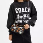 Coach Teri Shoulder Bag In Signature Canvas With Halloween Print # CCE71 Photo 1