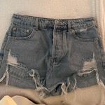Adika Adult Distressed Denim Shorts Photo 0
