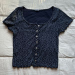 Brandy Melville Blue  Top Photo 0