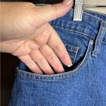 Wild Fable  Super High Rise Cuffed Cotton Blend Shorts Embroidered Flowers Sz 22 Photo 1