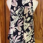 Lush Clothing Lush Boho Tropical Flowers Plunging Tank Top Photo 10
