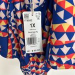 Farm Rio Adidas x Three Stripes One Piece Swimsuit size 1X 16 NWT Photo 6