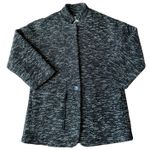 Anthropologie NWT Elevenses Black Motif Minka one button pockets Jacket medium Photo 2
