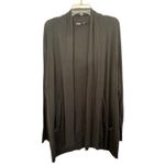 prAna  Cardigan Womens XL Black Boho Casual Long Sleeve Foundations Wrap Photo 2