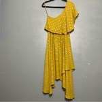 House of Harlow 1960 x REVOLVE Leya Dress Marigold Silver Moons Women’s Medium Gold Photo 4
