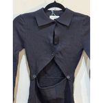 Lovers + Friends  Solaire Sweater Dress in Black Size‎ XS Textured Photo 2