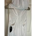 Nike  Women's Hooded Cover-Up Dress White L V-Neck Casual Lightweight Bre… Photo 5