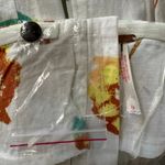 Free People  floral mini dress strapless pleated spring summer cotton Medium Photo 4