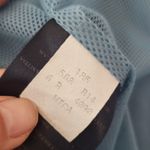 Burberry Women's Blue Belted Trench Coat Size 6R Photo 6