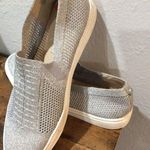Steve Madden Freeda Slip On Sneakers Silver Size 9.5 Womens NICE Photo 3