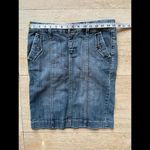 MNG Jeans Skirt Womens 6 Blue Denim Straight‎ Pencil Short Button Light Wash Photo 2