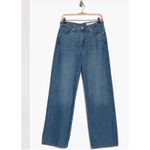 Rag and Bone  Lori Mid-Rise Wide Leg Jeans - Size 28 Photo 2