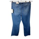 NYDJ Ava Daring Ankle Flare Fray Hem Jeans Size 16 Foundry Photo 1