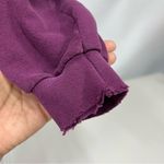 Women’s M Purple Sweater w/Heart sheep Design embroidery distressed comfy Size M Photo 10