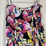 Free People NWT  Maxi Skirt Side Slit Flowy Size 8 Photo 2