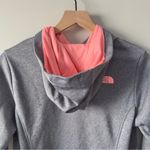 The North Face Gray and Pink Hoodie Kangaroo Pocket Long Sleeve Hood Outdoors M Photo 10