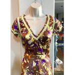 American Retro Never worn  France silk dress with side zipper. Sz 36 or USA Sz 4 Photo 3