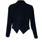 Helmut Lang  Flash Drape Blazer Black XS Photo 4