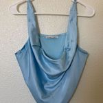 Abercrombie & Fitch  Satin Cowl Neck Top Large Photo 0