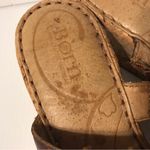 Brown handcrafted footwear wedge heeled sandal women fits size 8 Photo 8