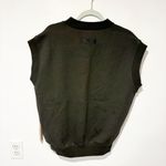 Fear of god  ESSENTIALS Grey PULLOVER V-NECK VEST Women’s Medium NEW Photo 6