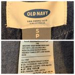 Old Navy Dress Blue Denim Chambray Tassel Embroidered Shift Women's Size Small Photo 9