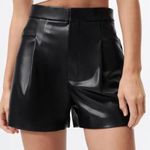 ZARA Leather Shorts Faux Photo 0