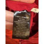 Hellessy Emily Dress In Red With Contrast White Shirttail Hem Size 4 Crimson Photo 8