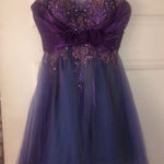 Cinderella  Purple Puffy Y2K Dress Photo 0