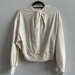 frame denim Frame Twisted Neck Sweatshirt Size Small New Photo 0