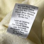 French Laundry French‎ Laundry Yellow Hoodie Zip Front Jacket Sweatshirt Fleece XL Casual NWT Photo 9