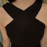 David Meister  long black dress size 8 Photo 2