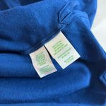 Lilly Pulitzer Kiawah Hoodie Womens Small Blue Long Sleeve V Neck Preppy Casual Photo 8