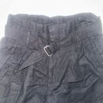 Banana Republic  Black Paper Bag Shorts with Elastic Waistband Photo 1