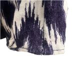 Pomander Place Navy Ikat Kenzo Dress XS/S Chevron Blue & White Tiered Tuckernuck Photo 6