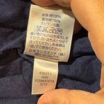 Lands' End Navy Striped Seersucker Summer Dress size 14 Nautical Classic Preppy Photo 10