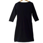 Boden Navy Blue Cotton Sheath Dress Size 8 Photo 3