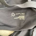 Aerie Offline Black Strappy Back Sports Bra, Size XXL Photo 2