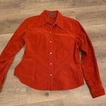 Façonnable Faconnable corduroy Longsleeve blouse 100% Cotton Designed in France Size M Photo 0